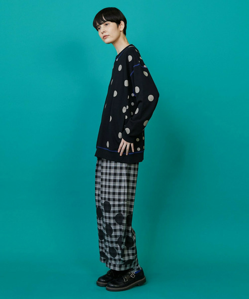 FRAPBOIS（フラボア）の「ステッチドット カットソー（Tシャツ/カットソー・レディース・ブラック/ミント・1/2）」の9枚目の写真