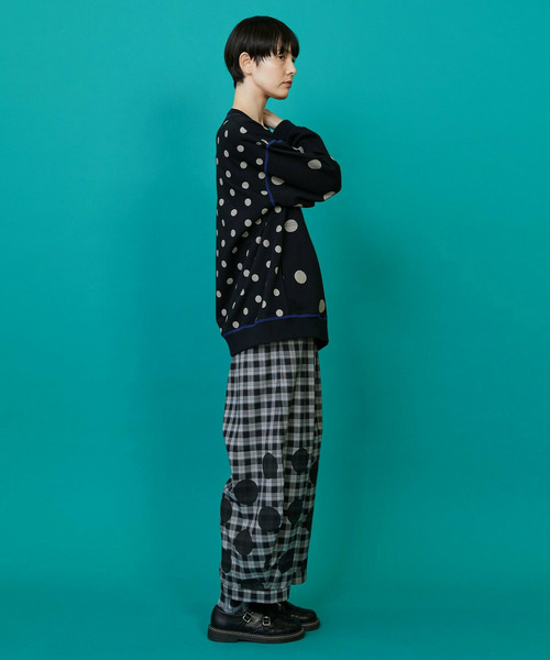 FRAPBOIS（フラボア）の「ステッチドット カットソー（Tシャツ/カットソー・レディース・ブラック/ミント・1/2）」の11枚目の写真