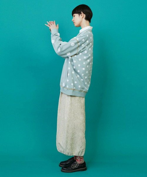 FRAPBOIS（フラボア）の「ステッチドット カットソー（Tシャツ/カットソー・レディース・ブラック/ミント・1/2）」の15枚目の写真