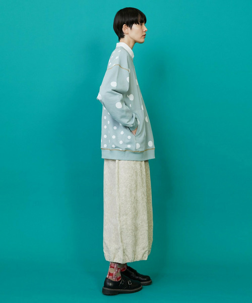 FRAPBOIS（フラボア）の「ステッチドット カットソー（Tシャツ/カットソー・レディース・ブラック/ミント・1/2）」の17枚目の写真