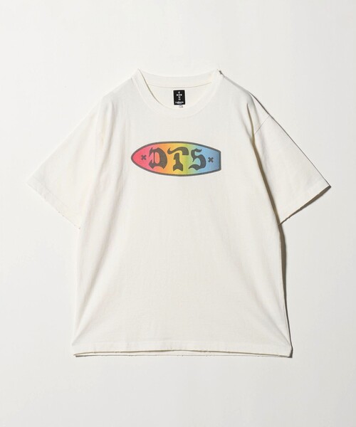 DOGTOWN(ドッグタウン)の「<DOGTOWN× CGS.>DTS Tシャツ(Tシャツ/カットソー・メンズ・ホワイト/ネイビー・M/L/XL)」の2枚目の写真