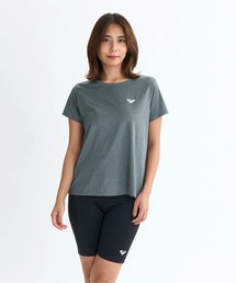 MY 1ST ROXY TEE/ロキシー水陸両用速乾UVケアロゴワンポイント半袖Tシャツ（水着）
