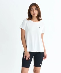 ROXY | MY 1ST ROXY TEE/ロキシー水陸両用速乾UVケアロゴワンポイント半袖Tシャツ（水着）(Tシャツ/カットソー)