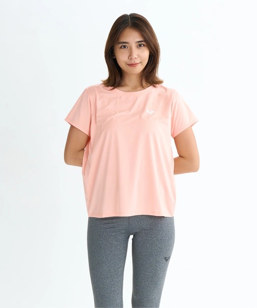 ROXY（ロキシー）の「MY 1ST ROXY TEE/ロキシー水陸両用速乾UVケアロゴワンポイント半袖Tシャツ（水着）（Tシャツ/カットソー・レディース・ブラック/ミント/グレー/ピンク/ホワイト・LARGE/MEDIUM/SMALL）」の21枚目の写真
