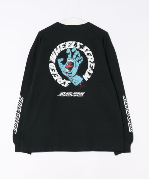 SANTA CRUZ（サンタクルーズ）の「【限定】SANTACRUZ/サンタクルーズ 長袖Tシャツ/ロンT バックプリント 502254401（Tシャツ/カットソー・メンズ・グリーン/ライトブラック/ホワイト・M/XL/L）」の16枚目の写真