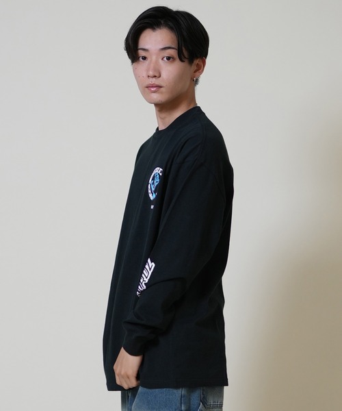 SANTA CRUZ（サンタクルーズ）の「【限定】SANTACRUZ/サンタクルーズ 長袖Tシャツ/ロンT バックプリント 502254401（Tシャツ/カットソー・メンズ・グリーン/ライトブラック/ホワイト・M/XL/L）」の11枚目の写真