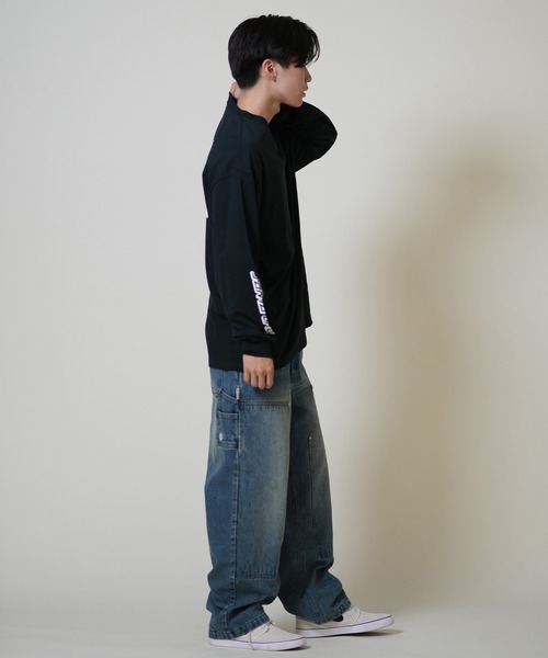 SANTA CRUZ（サンタクルーズ）の「【限定】SANTACRUZ/サンタクルーズ 長袖Tシャツ/ロンT バックプリント 502254401（Tシャツ/カットソー・メンズ・グリーン/ライトブラック/ホワイト・M/XL/L）」の15枚目の写真