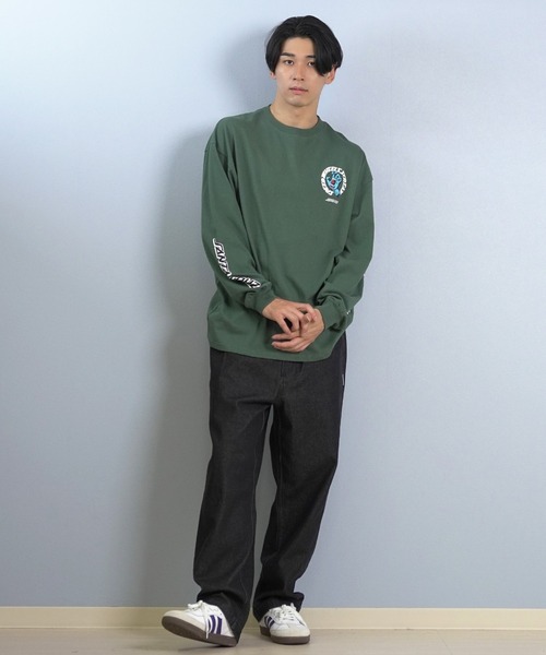 SANTA CRUZ（サンタクルーズ）の「【限定】SANTACRUZ/サンタクルーズ 長袖Tシャツ/ロンT バックプリント 502254401（Tシャツ/カットソー・メンズ・グリーン/ライトブラック/ホワイト・M/XL/L）」の20枚目の写真