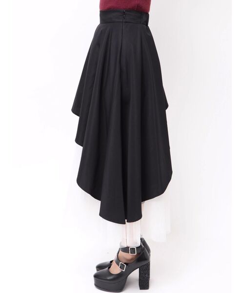 EATME（イートミー）の「アシンメトリーフレアスカート（スカート・レディース・ベージュ/ブラック・SMALL/MEDIUM）」の22枚目の写真