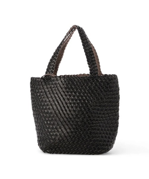 Mode et Jacomo（モードエジャコモ）の「【継続】メッシュトートバック（ショルダーバッグ・レディース・ブラック/シルバー系その他/キナリ・FREE）」の3枚目の写真