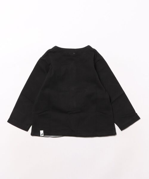 RAGMART（ラグマート）の「カーディガン（カーディガン/ボレロ・キッズ・ブラック/ブラック×ホワイト・80ｃｍ/90cm）」の3枚目の写真