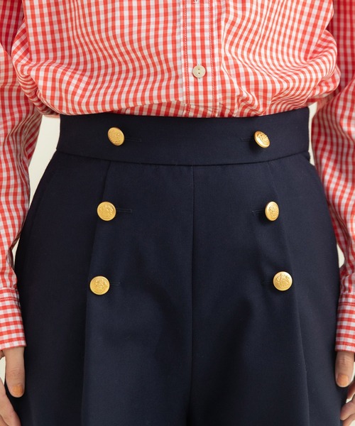 CHILD WOMAN（チャイルドウーマン）の「TWツイル セーラーパンツ（その他パンツ・レディース・ネイビー・36/38）」の14枚目の写真