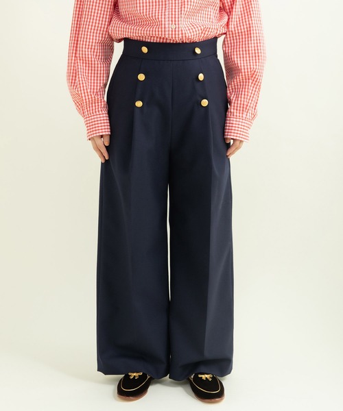 CHILD WOMAN（チャイルドウーマン）の「TWツイル セーラーパンツ（その他パンツ・レディース・ネイビー・36/38）」の11枚目の写真