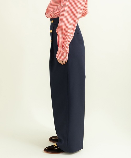 CHILD WOMAN（チャイルドウーマン）の「TWツイル セーラーパンツ（その他パンツ・レディース・ネイビー・36/38）」の12枚目の写真