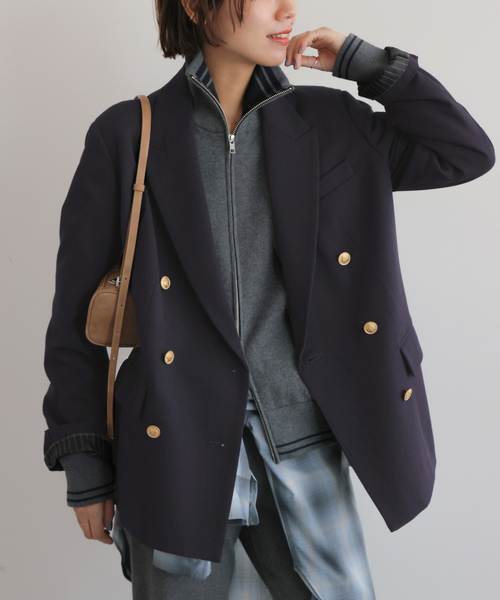 ダブルブレステッドブレザー（テーラードジャケット）｜JOURNAL