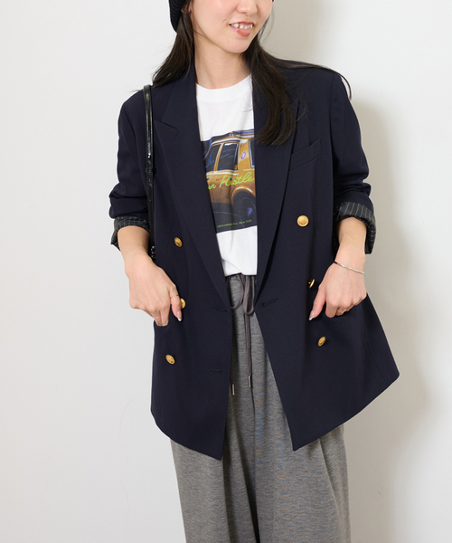 ダブルブレステッドブレザー（テーラードジャケット）｜JOURNAL