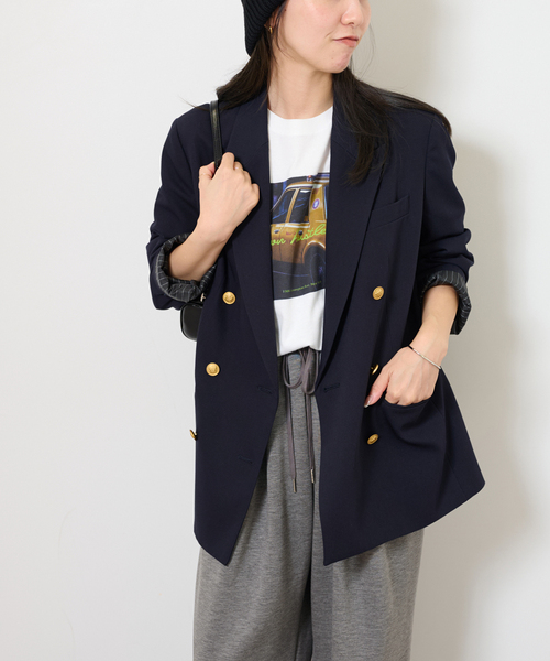 ダブルブレステッドブレザー（テーラードジャケット）｜JOURNAL