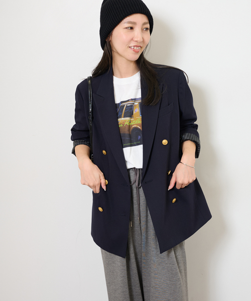 ダブルブレステッドブレザー（テーラードジャケット）｜JOURNAL