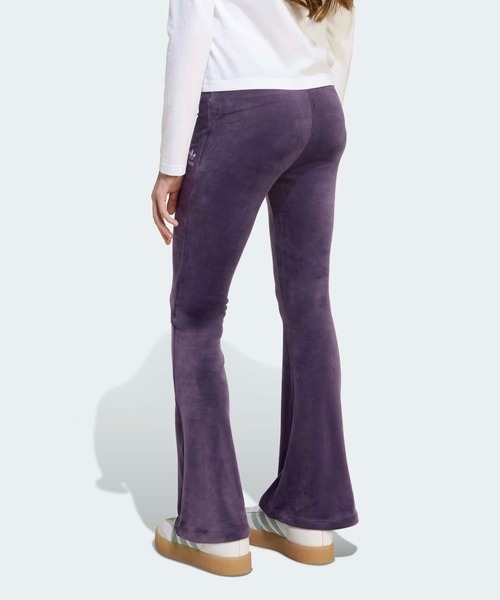 adidas（アディダス）の「ベルベットパンツ / アディダスオリジナルス adidas Originals（その他パンツ・キッズ・ピンク/バイオレット/ブラック・150/160/170/130/140）」の8枚目の写真