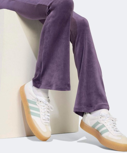 adidas（アディダス）の「ベルベットパンツ / アディダスオリジナルス adidas Originals（その他パンツ・キッズ・ピンク/バイオレット/ブラック・150/160/170/130/140）」の10枚目の写真