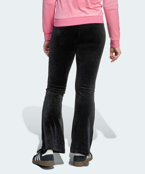 adidas（アディダス）の「ベルベットパンツ / アディダスオリジナルス adidas Originals（その他パンツ・キッズ・ピンク/バイオレット/ブラック・150/160/170/130/140）」の4枚目の写真