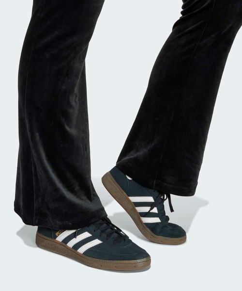 adidas（アディダス）の「ベルベットパンツ / アディダスオリジナルス adidas Originals（その他パンツ・キッズ・ピンク/バイオレット/ブラック・150/160/170/130/140）」の6枚目の写真