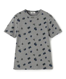 EDITION | コットンモダールフライス フラワープリント Tシャツ(Tシャツ/カットソー)