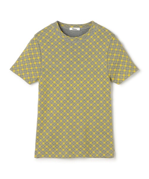 EDITION(エディション)の「コットンモダールフライス フラワープリント Tシャツ(Tシャツ/カットソー・レディース・ホワイト系その他/グレー系その他/グレー系その他2/イエロー系その他2・34/36)」の4枚目の写真