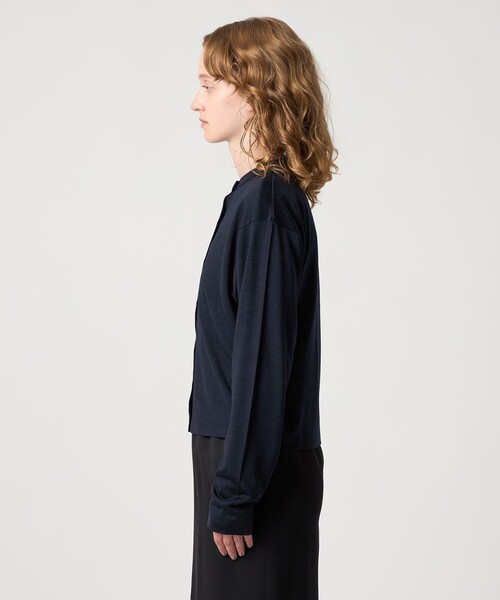 Steven Alan(スティーブンアラン)の「<Steven Alan>ウール ジャージー カーディガン(カーディガン/ボレロ・レディース・ネイビー/オフホワイト/ブラウン系/モカ/ブラック・FREE)」の16枚目の写真