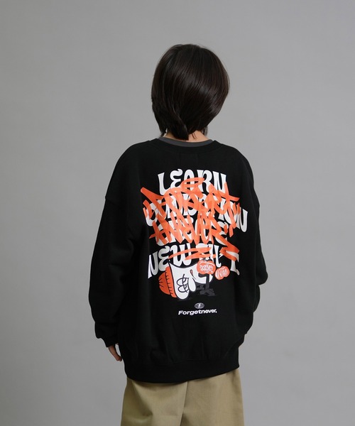 ムラサキスポーツ限定】FORGET NEVER/フォーゲットネバー トレーナー