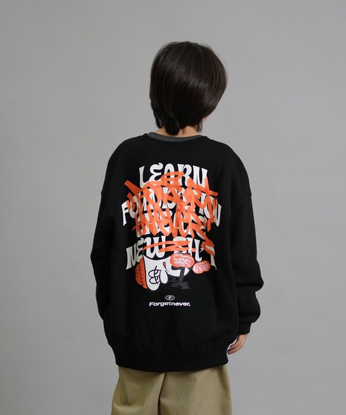 ムラサキスポーツ限定】FORGET NEVER/フォーゲットネバー トレーナー