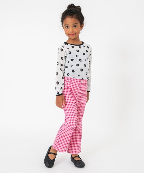 BREEZE（ブリーズ）の「【ジュニア対応】シア―トップス（Tシャツ/カットソー・キッズ・レインボー/オフホワイト・140/130/120/110/100/90）」の3枚目の写真