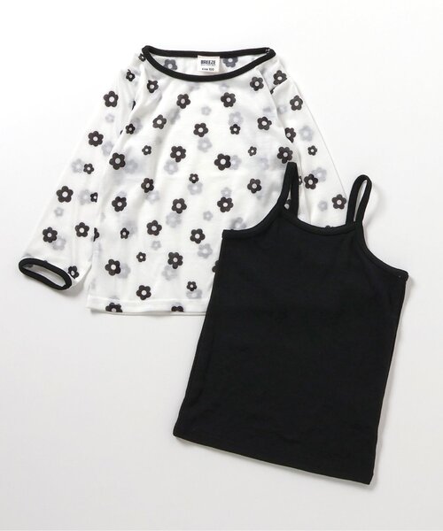 BREEZE（ブリーズ）の「【ジュニア対応】シア―トップス（Tシャツ/カットソー・キッズ・レインボー/オフホワイト・140/130/120/110/100/90）」の6枚目の写真