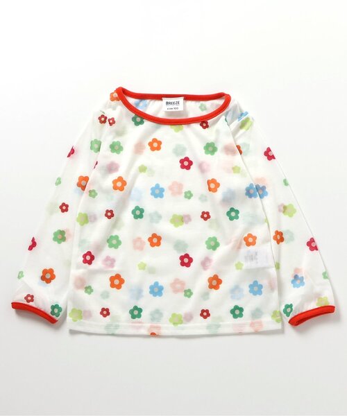 BREEZE（ブリーズ）の「【ジュニア対応】シア―トップス（Tシャツ/カットソー・キッズ・レインボー/オフホワイト・140/130/120/110/100/90）」の13枚目の写真