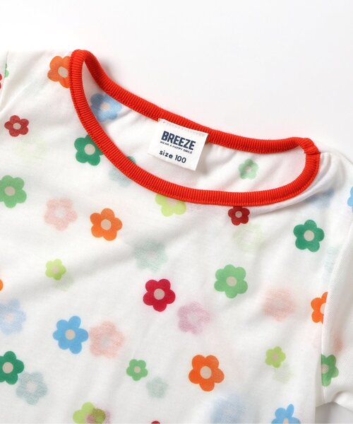 BREEZE（ブリーズ）の「【ジュニア対応】シア―トップス（Tシャツ/カットソー・キッズ・レインボー/オフホワイト・140/130/120/110/100/90）」の10枚目の写真