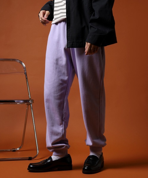 NERDY（ノルディ）の「パイピングジョガーパンツ（その他パンツ・メンズ・ライトパープル/クリーム・L）」の17枚目の写真