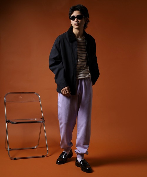 NERDY（ノルディ）の「パイピングジョガーパンツ（その他パンツ・メンズ・ライトパープル/クリーム・L）」の18枚目の写真