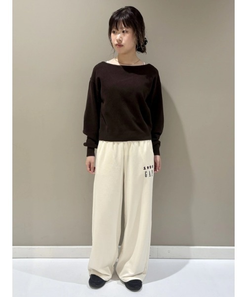 GAP SANDYLIANG カシミヤタッチ クロップドセーター GAP｜(W)CashSoft カシミヤタッチ ヘンリーネックセーター | Rakuten