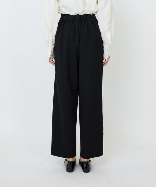 LOISIR（ロワズィール）の「エコダブルクロスクロップドパンツ（その他パンツ・レディース・ブラック・36/38/40）」の10枚目の写真