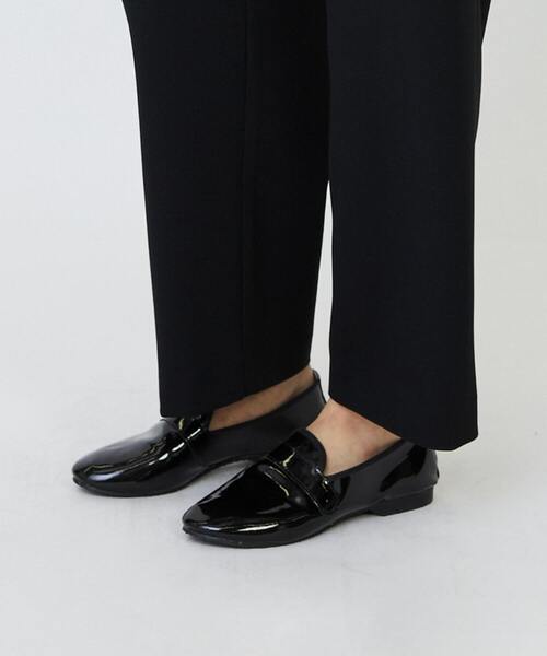 LOISIR（ロワズィール）の「エコダブルクロスクロップドパンツ（その他パンツ・レディース・ブラック・36/38/40）」の14枚目の写真