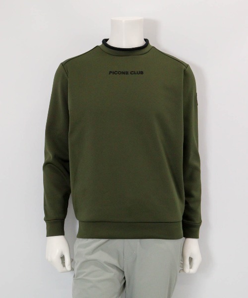 Picone CLUB(ピッコーネクラブ)の「【メンズ】裏起毛ジャージープルオーバー(その他トップス・メンズ・ブラック/カーキ/ベージュ・L/LL)」の4枚目の写真