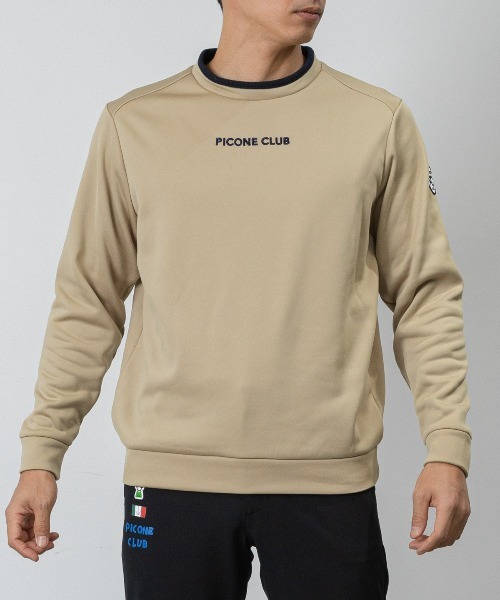 Picone CLUB(ピッコーネクラブ)の「【メンズ】裏起毛ジャージープルオーバー(その他トップス・メンズ・ブラック/カーキ/ベージュ・L/LL)」の16枚目の写真