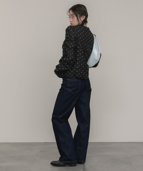 HEILIS(ヘイリス)の「【original】ドットシャーリング長袖ブラウス / シアートップス 水玉 ブラウス シャツ シヤーリング ギャザー 前開き 韓国 秋服 長袖 春服 オケージョン オフィスカジュアル 通勤 きれいめ ガーリー フレンチシック シアー 長袖 入学式 卒業式 入園式 ブラック アイボリー ホワイト ブラウス シャツ ドット(シャツ/ブラウス・レディース・ブラック/アイボリー・FREE)」の21枚目の写真