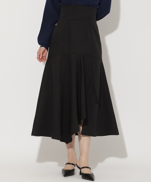 AND COUTURE（アンドクチュール）の「インナーミニマーメイドスカート（スカート・レディース・ブラック/ブラック系その他/ブラウン系その他・MEDIUM/SMALL）」の7枚目の写真