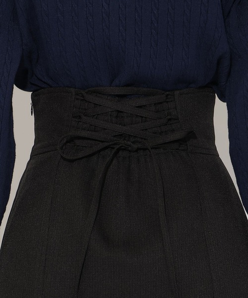 AND COUTURE（アンドクチュール）の「インナーミニマーメイドスカート（スカート・レディース・ブラック/ブラック系その他/ブラウン系その他・MEDIUM/SMALL）」の11枚目の写真