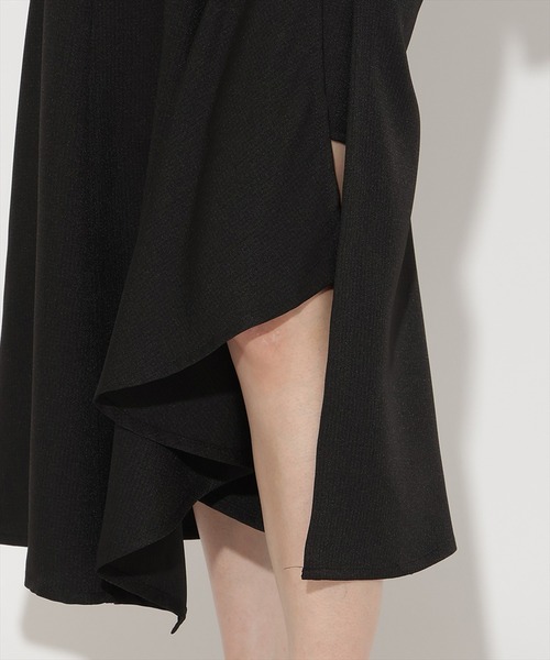 AND COUTURE（アンドクチュール）の「インナーミニマーメイドスカート（スカート・レディース・ブラック/ブラック系その他/ブラウン系その他・MEDIUM/SMALL）」の12枚目の写真