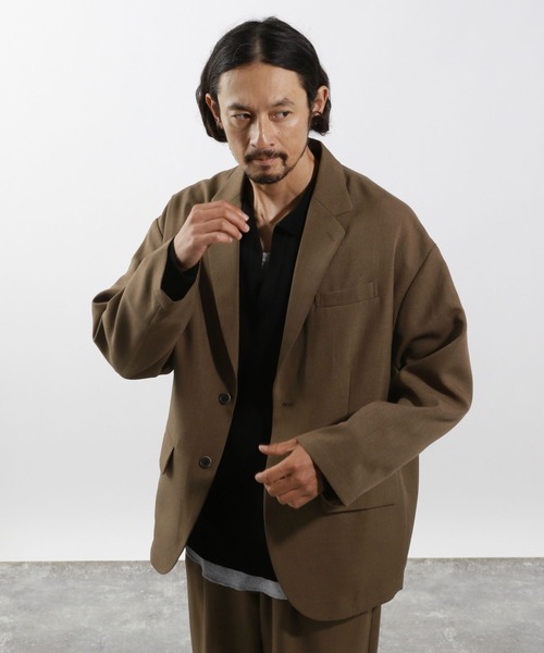 セール】[セットアップ可]ドライタッチテーラードジャケット