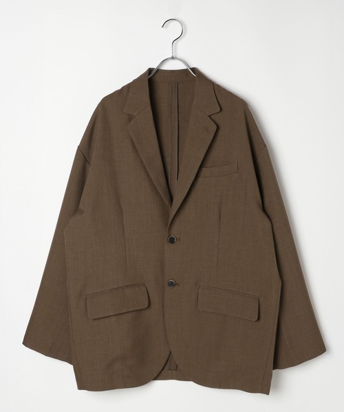 BAYFLOW（ベイフロー）の「[セットアップ可]ドライタッチテーラードジャケット（テーラードジャケット・メンズ・ブラック/ブラウン・MEDIUM/LARGE）」の21枚目の写真
