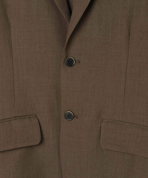 BAYFLOW（ベイフロー）の「[セットアップ可]ドライタッチテーラードジャケット（テーラードジャケット・メンズ・ブラック/ブラウン・MEDIUM/LARGE）」の22枚目の写真