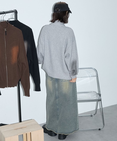 セール】ヴィンテージライク スプレー加工 ダブルジップドライバーズ